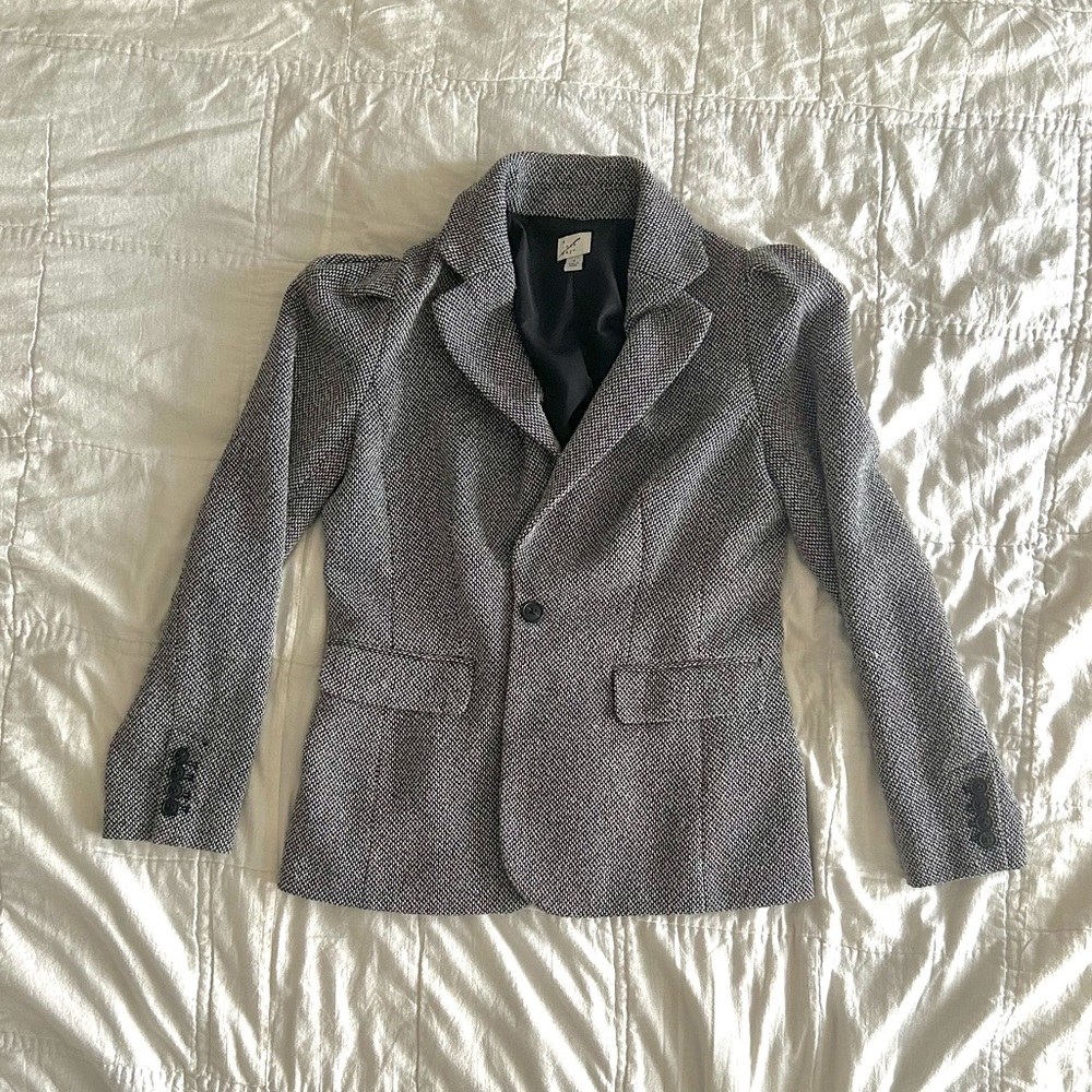 gray oversized polyester blazer from a new day ☕️